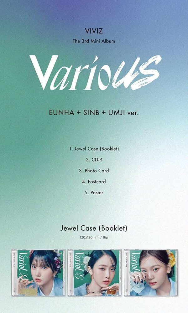 Amazon.co.jp: (Jewel Ver.) VIVIZ VARIOUS 3rd Mini Album